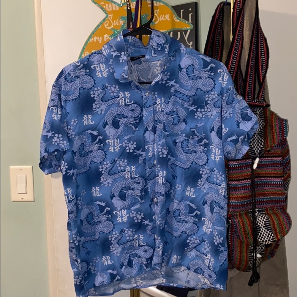 Chinese Dragon Hawaiian Shirt